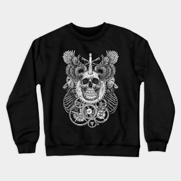 DEATH GEARS Crewneck Sweatshirt by skowl